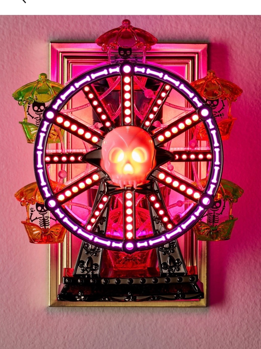 Bath and body works Halloween Neon Spooky Ferris Wheel Color-changing
Nightlight